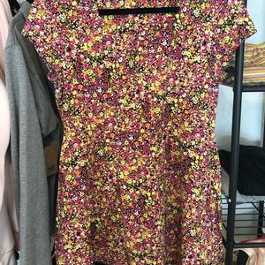 Floral Skater Dress (like new)